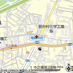 眼鏡市場和歌山中之島店周辺の地図