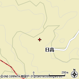 和歌山県伊都郡かつらぎ町日高182周辺の地図