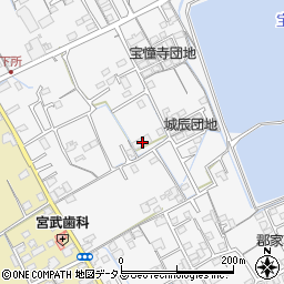 香川県丸亀市郡家町534-1周辺の地図