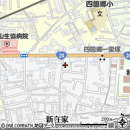 和歌山県和歌山市新在家132-3周辺の地図