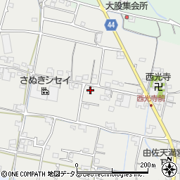 香川県高松市香南町由佐573-3周辺の地図
