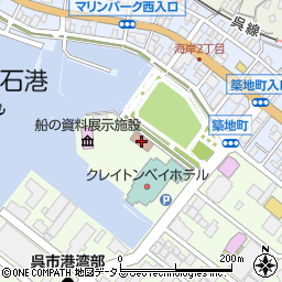 呉市二川まちづくりセンター周辺の地図
