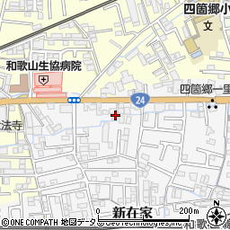 和歌山県和歌山市新在家159周辺の地図