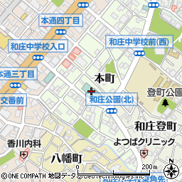 呉森沢ホテル周辺の地図