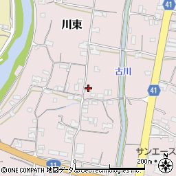 香川県東かがわ市川東284周辺の地図