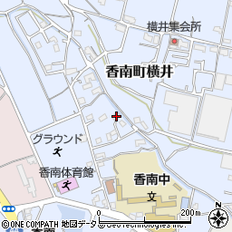 香川県高松市香南町横井830周辺の地図