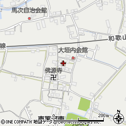 和歌山市立会館大垣内文化会館周辺の地図