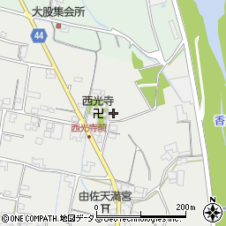 香川県高松市香南町由佐543周辺の地図
