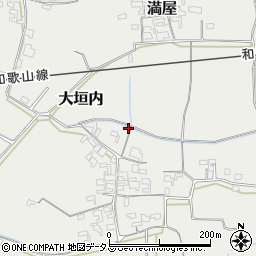 和歌山県和歌山市大垣内417周辺の地図