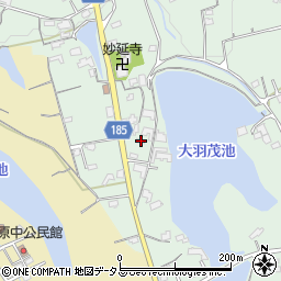 香川県綾歌郡綾川町萱原189-1周辺の地図