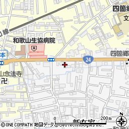 和歌山県和歌山市新在家155周辺の地図