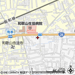 和歌山県和歌山市新在家152周辺の地図