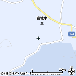 愛媛県越智郡上島町岩城2263周辺の地図