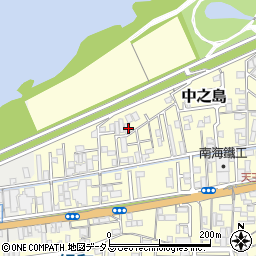 和歌山県和歌山市中之島1002周辺の地図