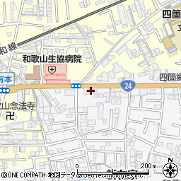 和歌山県和歌山市新在家154周辺の地図