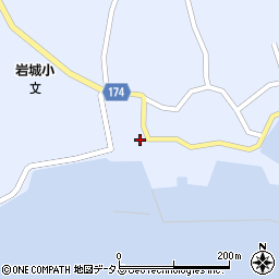 愛媛県越智郡上島町岩城2191周辺の地図