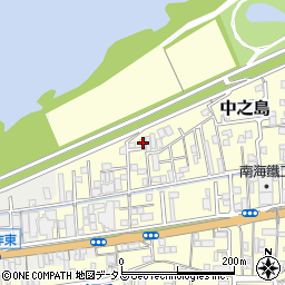 和歌山県和歌山市中之島1003周辺の地図