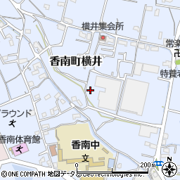 香川県高松市香南町横井371周辺の地図
