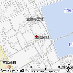 香川県丸亀市郡家町542-3周辺の地図