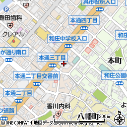 広島銀行呉東出張所 ＡＴＭ周辺の地図