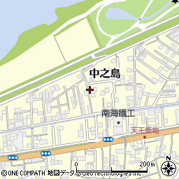 和歌山県和歌山市中之島947周辺の地図
