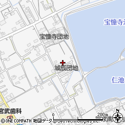 香川県丸亀市郡家町542-5周辺の地図