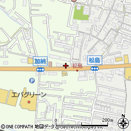 和歌山東警察署四箇郷交番周辺の地図