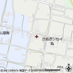 さぬきシセイ香南工場倉庫周辺の地図