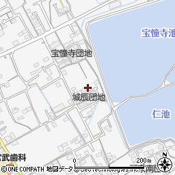 香川県丸亀市郡家町542-6周辺の地図