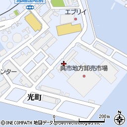 呉乾物株式会社周辺の地図
