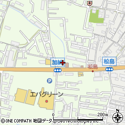 和歌山県和歌山市加納247周辺の地図