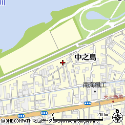 和歌山県和歌山市中之島997周辺の地図