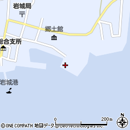 愛媛県越智郡上島町岩城1345周辺の地図