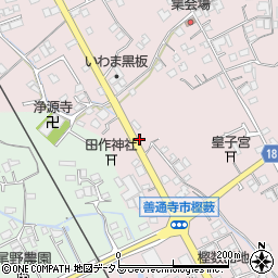 ランドリーハウス金蔵寺周辺の地図
