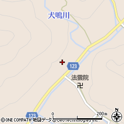 山口県山口市仁保上郷1407周辺の地図