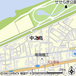 和歌山県和歌山市中之島986周辺の地図