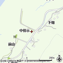徳島県鳴門市瀬戸町大島田中傍示周辺の地図