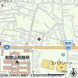 和歌山県和歌山市加納205周辺の地図