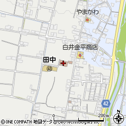 三木町役場　田中公民館周辺の地図