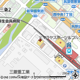 ビッグエコー BIG ECHO 呉駅前店周辺の地図
