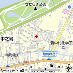 和歌山県和歌山市中之島971周辺の地図