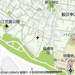 プロムナード松江周辺の地図