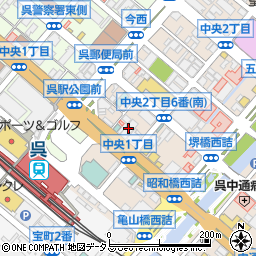 もみじ銀行吉浦支店周辺の地図