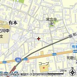 和歌山県和歌山市有本30周辺の地図