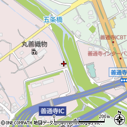香川再生ゴム周辺の地図