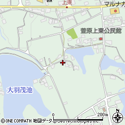香川県綾歌郡綾川町萱原317-1周辺の地図