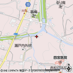 香川県高松市西植田町1504周辺の地図