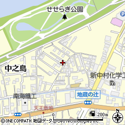和歌山県和歌山市中之島977周辺の地図