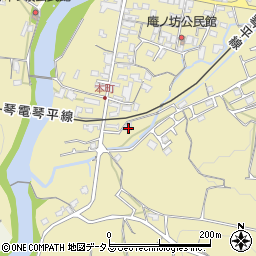 香川県綾歌郡綾川町滝宮1212周辺の地図