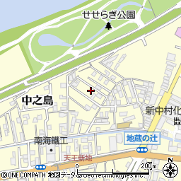 和歌山県和歌山市中之島979周辺の地図